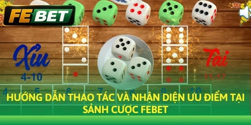Hướng dẫn thao tác và nhận diện ưu điểm tại sảnh cược Febet